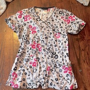 Cherokee scrub shirt